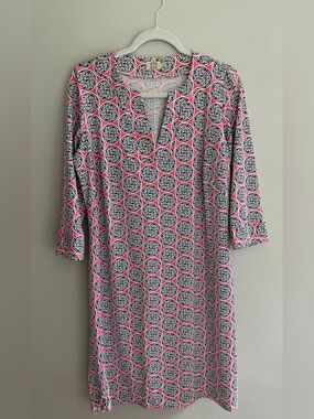 Katherine Way stretch Sheath Dress-L